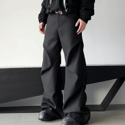 Slim Fit Loose Casual Suit Pants