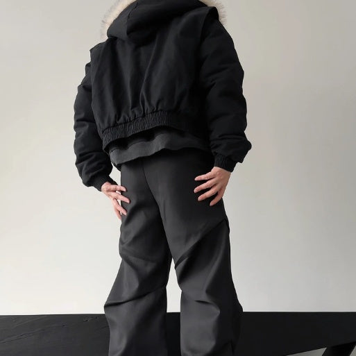 Slim Fit Loose Casual Suit Pants