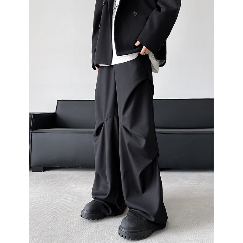 Slim Fit Loose Casual Suit Pants